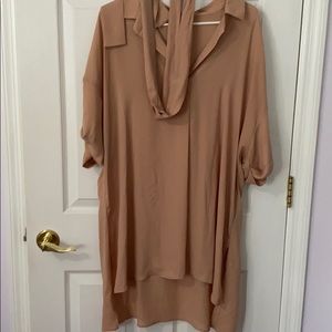 Tunic Style tie blouse